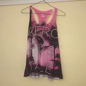 Pink beach Aeropostale tank